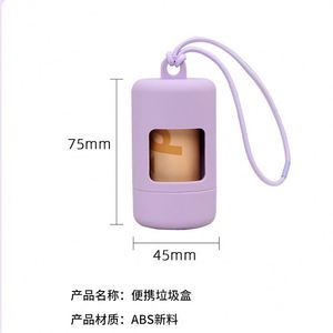 Distributeur de sacs à déjections canines portable le plus vendu – Suspendu à l'extérieur pour le rangement, sans sacs fournis – Produit promotionnel pour animaux de compagnie - Product Image 2