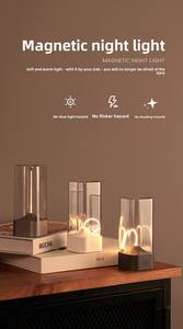 Lámpara LED Minimalista Inalámbrica al por Mayor, Recargable, con 3 Niveles de Intensidad, Luz Ambiental Magnética - Product Image 6