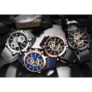 Mini Focus Modern Novel Design Newest 0190G Watch Fashion Men <b>Automatic</b> Stainless Steel Chain Watches - Product Image 6