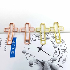 IStapromo <b>Gifts</b> Ready to Ship Christian Office Accessories Crucifix Bible Paperclips Metal Paper Clamps <b>Bookmark</b> <b>Gifts</b> - Product Image 6