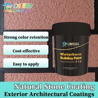 Revêtement en pierre naturelle, texture pierre, anti-moisissure Limeijia pour panneaux muraux de gymnase, économie d'énergie et isolation thermique