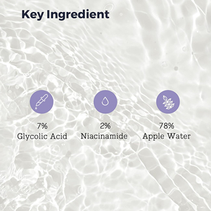 Nhãn hiệu riêng thuần chay nhẹ nhàng axit glycolic AHA mụn đầu trắng chất lỏng da chết loại bỏ mụn đầu trắng da tẩy tế bào chết đổi mới khuôn mặt mực - Product Image 3