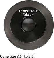 Équilibreur de roues universel, cône de 36 mm, taille de 3,5 à 5,5 pouces