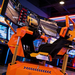 Cockpit de simulation de course automobile professionnel, haute résistance, en aluminium, pour jeux de course compétitifs - Product Image 2
