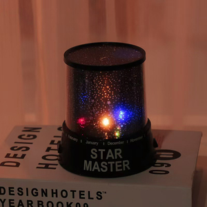 Luce notturna a LED nuovo Design proiettore di natale <span class=keywords><strong>cielo</strong></span> stellato <span class=keywords><strong>luna</strong></span> romantica colorata Master cameretta bambini in PVC Baby Sleep - Product Image 5
