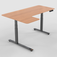 Bureau sur pied réglable en hauteur, électrique, Table moderne, pour ordinateur
