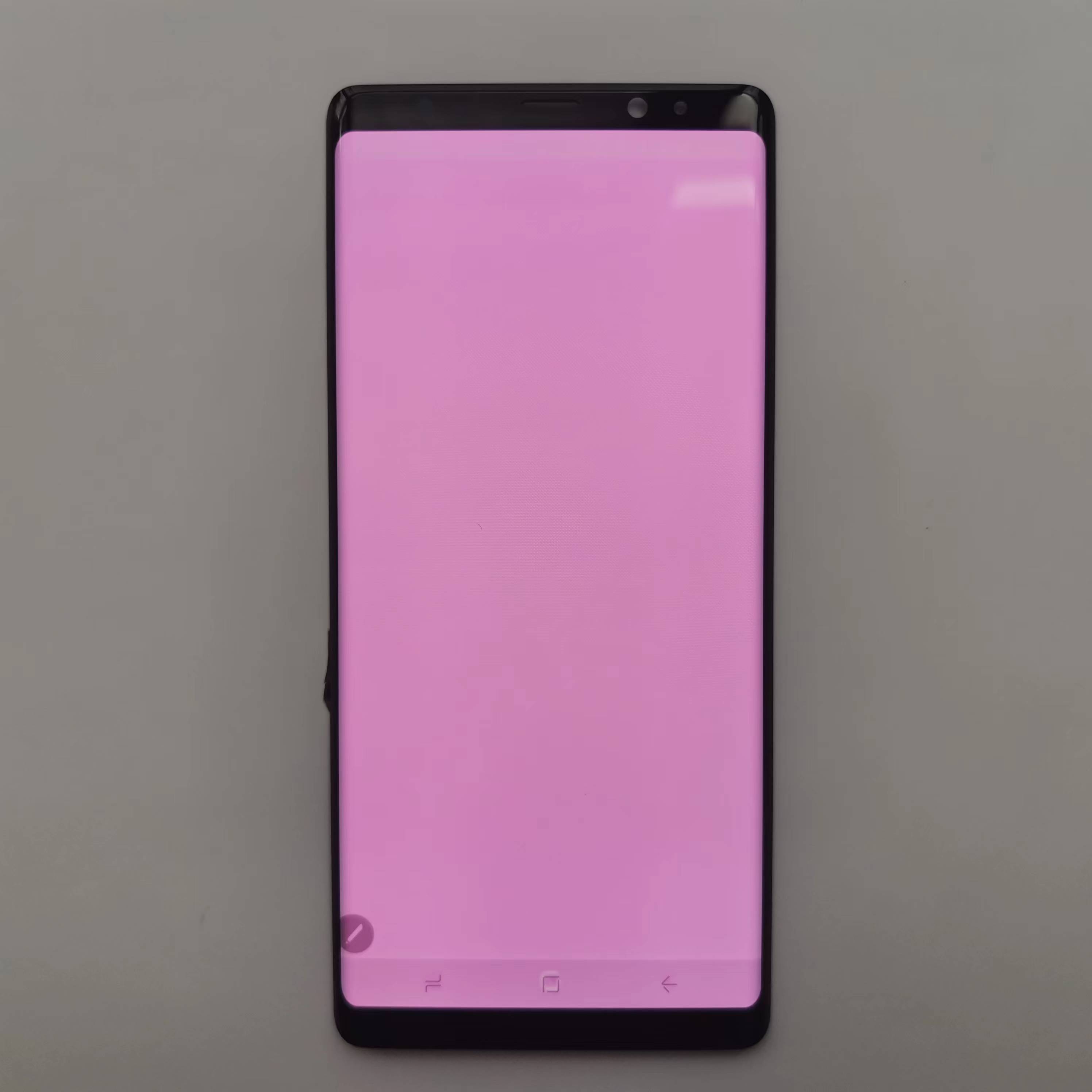 Pantalla de marcas de quemaduras moderadas