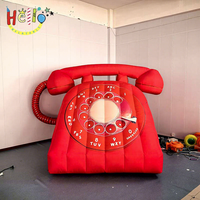 Téléphone Gonflable Personnalisé Style Vintage pour Créer une Ambiance