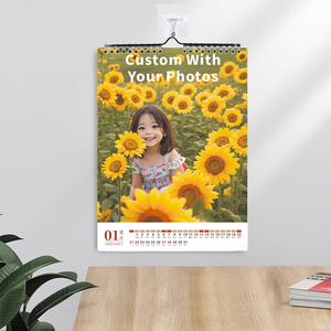 2025 Custom Desk & Wall Calendar Personalized Printing Calendar with Offset Printing on Cardboard Promotional Use
