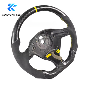 Volant en fibre de carbone Volkswagen vw Bora <span class=keywords><strong>Golf</strong></span> 4 Intérieur <span class=keywords><strong>Mk4</strong></span> <span class=keywords><strong>R32</strong></span> gti  jetta Gli 1999 2000 2001 2002 2003 2004 2005 2006 - Product Image 4