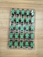 Optical Fiber Coupler & Flange Adapter SC/APC Connector for Radio Television Telecom Grade Use