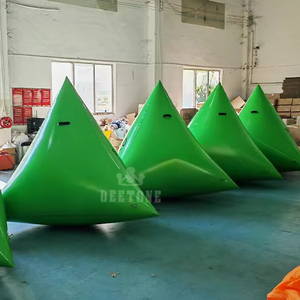 Di alta qualità 1M 1.5M 2M piccolo gonfiabile galleggiante <span class=keywords><strong>acqua</strong></span> boa piramide mare galleggiante boa per la vendita