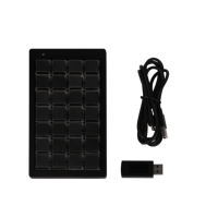 KB28S 28-dükkanlar/restoranlar için Windows/Android için USB ve Firmware yükseltme ile anahtar programlanabilir Mini klavye