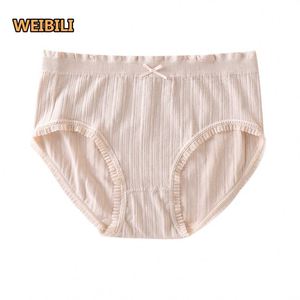 Unicornio Pop ropa interior sin costuras Algodón puro entrepierna chicas japonesas arco Sexy encaje calzoncillos de mujer - Product Image 5