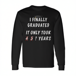 Ho finalmente ricevuto la maglietta a maniche lunghe con la scritta 'Class Of 2024 Graduation Gift' - Product Image 2