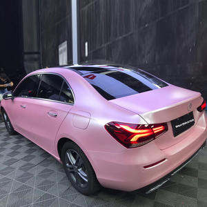 WRAPMASTER Vinilo Decorativo para Autos de 1.52*17m, Adhesivo Removible, Acabado Satinado Metálico Rosa Concha, Precios de Vinilos para Autos - Product Image 5