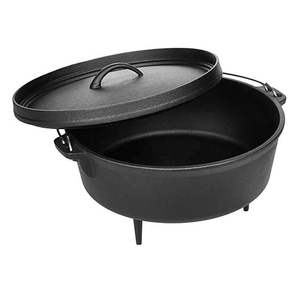 Marmite hollandaise moderne <span class=keywords><strong>en</strong></span> <span class=keywords><strong>fonte</strong></span> pour pique-nique, camping et barbecue, à suspendre, <span class=keywords><strong>en</strong></span> vente - Product Image 2
