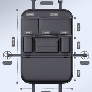 Nieuwe Stijl Duurzame Pu Lederen Auto Achterbank Auto <span class=keywords><strong>Organizer</strong></span> Voor Universele Auto 'S - Product Image 3