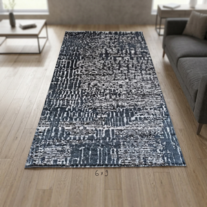 <b>Grey</b> Wool Abstract Area <b>Rug</b> Modern Carpet Tile Medium Pile Hand Knotted Non Slip Washable Stain Resistant <b>Living</b> <b>Room</b> Bedroom - Product Image 2