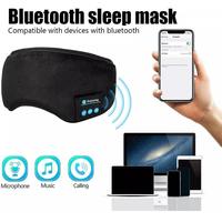Headset Musik Trendi Terbaru, Masker Mata Stereo Nirkabel untuk Apple, Headband Wanita, Masker Tidur, Headphone Sport In-ear