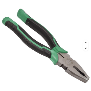 Alicates Combinados de Acero Inoxidable de 8 y 9 Pulgadas con Mordaza Dentada y Mango Aislado, Función de Pelacables, OEM Disponible SK-08 OEM S - Product Image 2