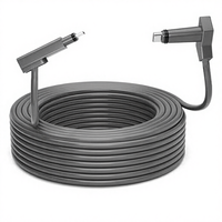 Câble Starlink Gen 2 46M Câble d'extension de remplacement étanche Compatible avec le kit standard Starlink Gen 2 Gris Starlink
