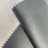 Tissu en cuir synthétique PU sans PFAS, nouvelle collection printemps, tricoté élastique, simili cuir pour vestes et jupes, imperméable, tendance