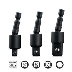 Adaptateur hexagonal vers convertisseur à entraînement carré 1/2 pouce pour connexion de tournevis pneumatique et clé électrique - Product Image 3