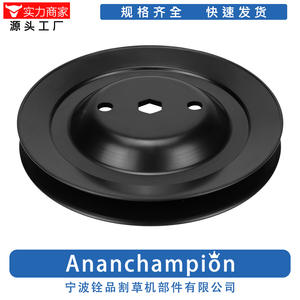 Poulie de courroie de tondeuse à gazon GX21381 A10863, pièce de rechange noire pour accessoires de machines de jardin - Product Image 5