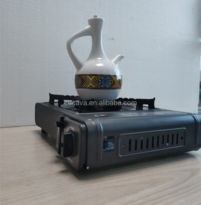 Cafetera Tradicional Etíope de Cerámica con Diseño Saba a Precio Económico - Product Image 3