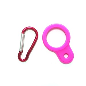 <b>Kettle</b> Hanging Buckle Carabiner Silicone Sports Water Bottle Holder Outdoor Camp <b>Camping</b> Portable Outdoor Elements - Product Image 6