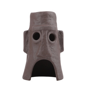 Caverne <span class=keywords><strong>de</strong></span> reproduction en argile naturelle pour poissons et crevettes, abri décoratif pour aquarium pour la reproduction et la cachette - Product Image 1