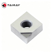Plaquettes TAIRAY PCD CBN pour tournage extérieur/intérieur, outils de coupe CNC, fraises de tournage CNMG, plaquettes diamantées pour tour CNC