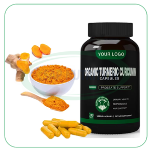 OEM Ausreson Capsule d'extrait de curcumine de curcumine Suppléments à base de plantes Capsules organiques de curcumine au curcuma - Product Image 1