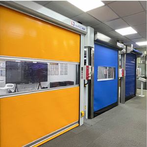 Porte Avvolgibili Rapide con Tecnologia Avanzata, Personalizzabili, <span class=keywords><strong>Porta</strong></span> a Scorrimento Veloce Blu con Radar - Product Image 5