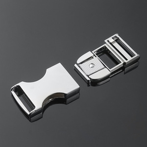 Sliding Buckle Zinc Alloy 25mm Silver <b>Black</b> Durable Bag Accessories For Waist Shoulder <b>Backpack</b> Luggage <b>School</b> Bag - Product Image 3