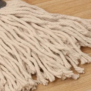 New Mops Cleaning Floor Cleaning Industrial Different Types Of Mops Heavy Duty Wet Cotton Mop Head Industrial