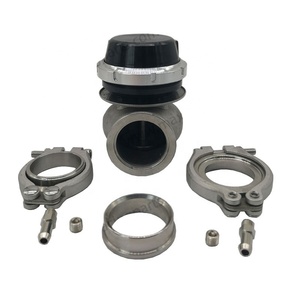 External 40mm Universal Brand New Auto Racing <strong>Parts</strong> Adjustable Stainless Steel Car Actuator Flanges Outer <strong>BOV</strong> Wastegate Kit - Product Image 1