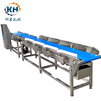 Machine de tri multi-niveaux Kehong pour viande, crabe, légumes, noix, en acier inoxydable 304, automatique, 220V, longue durée de vie