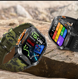 Smartwatch Sportivo <span class=keywords><strong>GPS</strong></span> HT36 2025 con Display TFT da 2.01\", Impermeabile IP68, Torcia, Monitoraggio Salute, Frequenza Cardiaca, Controllo Musica e Chiamate Bluetooth - Product Image 5