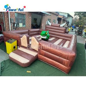 Nouveau design de jeu de taureau mécanique gonflable, machine à chevaucher dinosaure Tyrannosaurus Rex, taureau mécanique gonflable - Product Image 2