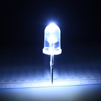 Lentille de dôme 3MM5MM DIP LED Lampes trou diffus diodes électroluminescentes diodes électroluminescentes blanc rouge bleu jaune orange vert couleur flash