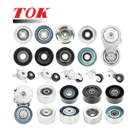 Tensor de Correa TOK para MAZDA Atenza/LUCE/Lantis/Mizer, Motor de Gasolina y Diésel, Bajo Ruido, Alta Resistencia, Larga Duración, Correa de Alta Velocidad