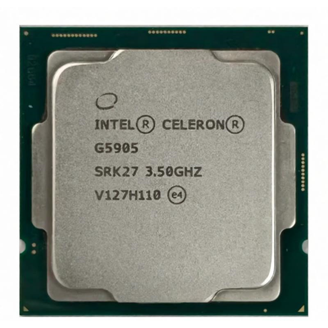 For Celeron G5905 3.5 GHz 2-core 64-bit 14nm Desktop Processor 4 MB L3 Cache Virtualization Technology-New/Used LGA 1200