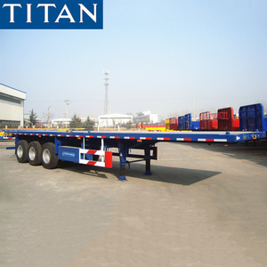 TITAN Tri Trục Phẳng Sàn 48 Ft Phẳng Trailer Cho Bán Trong Namibia - Product Image 2
