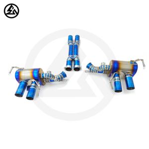 Escape de Titanio CSZ para <span class=keywords><strong>Ferrari</strong></span> <span class=keywords><strong>FF</strong></span> 6.3L V12, Tubo en X, Silenciador con Válvulas, Axle-back - Product Image 2