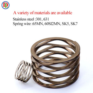 Custom 17-7PH Carbon Steel Multilayer Spiral Compression Wave Metal <strong>Disc</strong> <strong>Spring</strong> for Industrial Use for Automobile Applications - Product Image 2