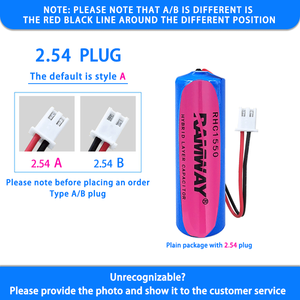 El supercapacitor híbrido ramway rhc1550 añade baterías de litio lisocl2 para medidores de agua, localizadores gps, dispositivos - Product Image 6