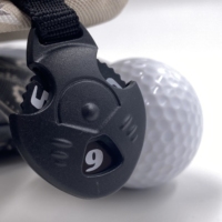 Vente en gros, personnalisez votre motif et votre logo, GREENIVY GA-HC-2, accessoires de golf en cuir PU, housse de tête de club de golf