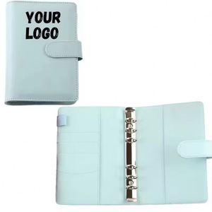 Carpeta Organizadora de Presupuesto A6 de Cuero PU Portátil al por Mayor, Recargable, Personalizable, con 20 Colores y Sobres para Efectivo - Product Image 1